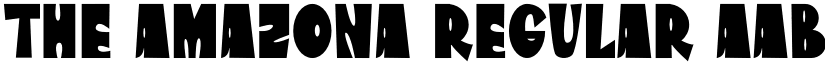 The Amazona Regular font