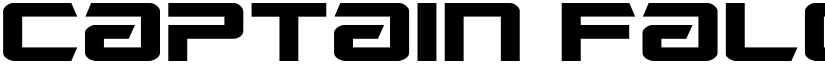 Captain Falcon Regular font
