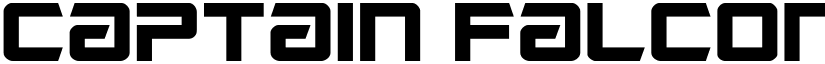 Captain Falcon Condensed Regular font
