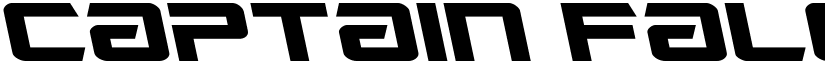 Captain Falcon Semi-Leftalic Regular font