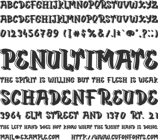 Love Sweet font preview