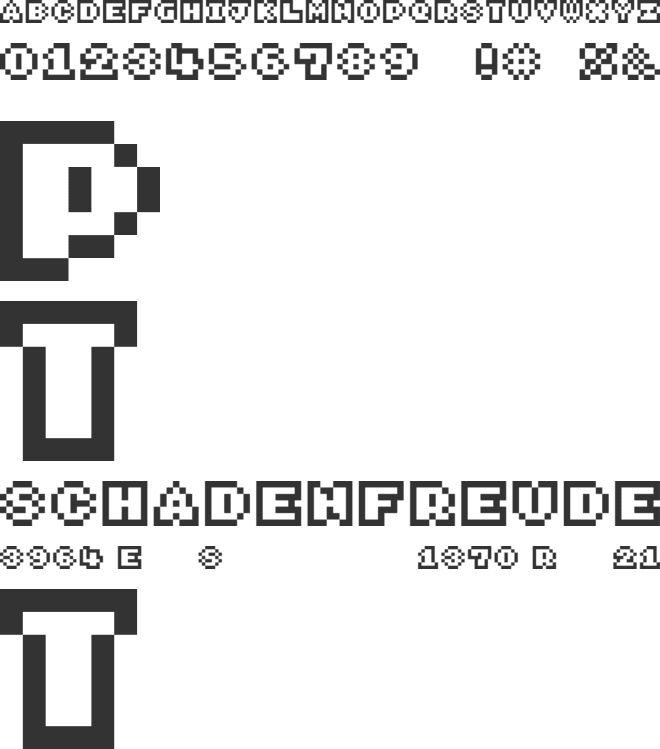 Fantasy Zone font preview