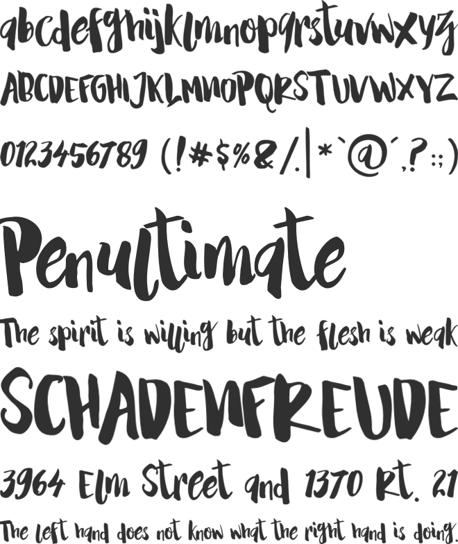 Islander FREE PERSONAL US font preview