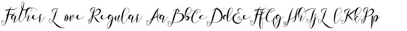 Father Love Regular font