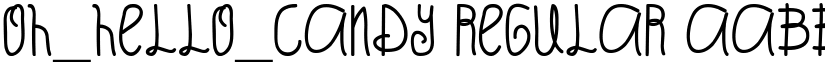 Oh_Hello_Candy Regular font