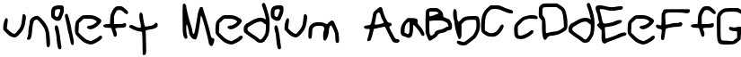 unileft font download
