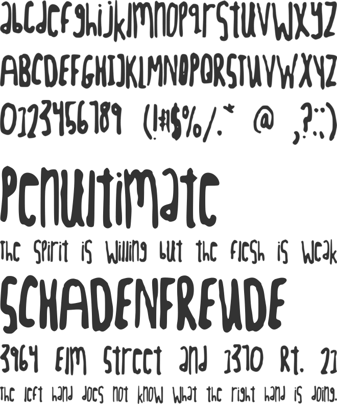 TightScript font preview