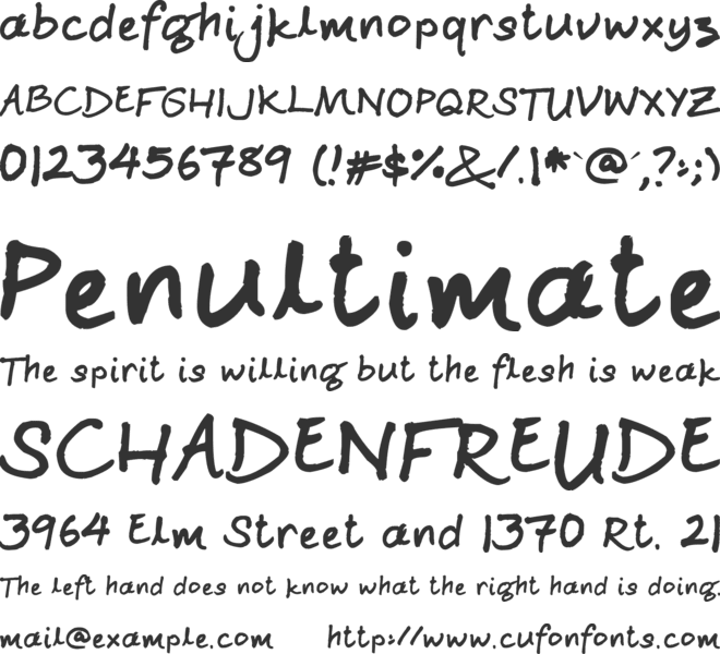 Ginjah Ninjah font preview