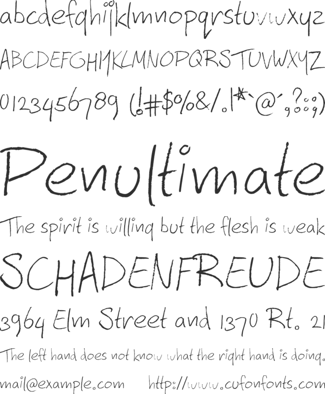 Afromatic font preview