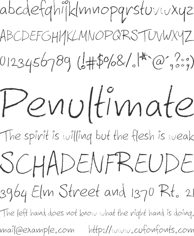 Afromatic font preview
