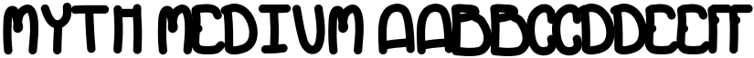 Myth Medium font
