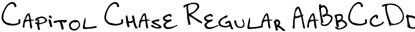 Capitol Chase Regular font