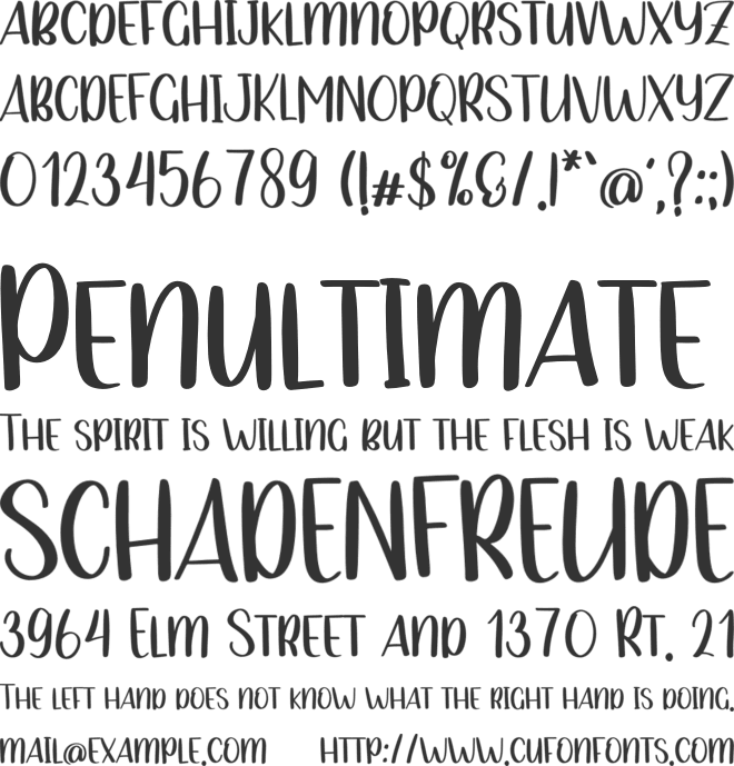 Riseup Two font preview