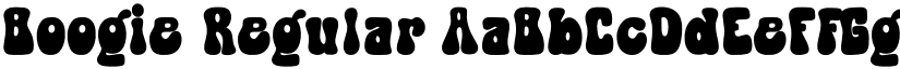 Boogie Regular font