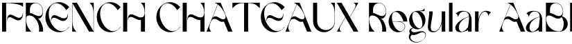 FRENCH CHATEAUX font download