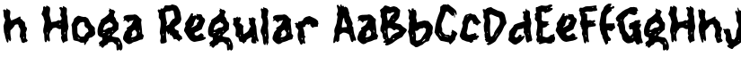 h Hoga font download