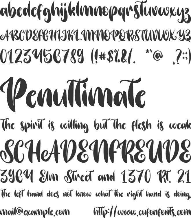 Summer Vibrant - Personal Use font preview