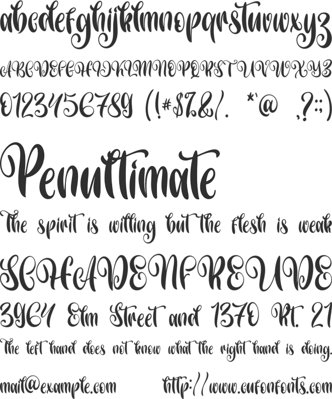 Honey Island - Personal Use font preview