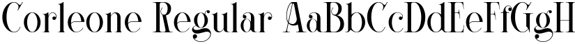 Corleone Regular font