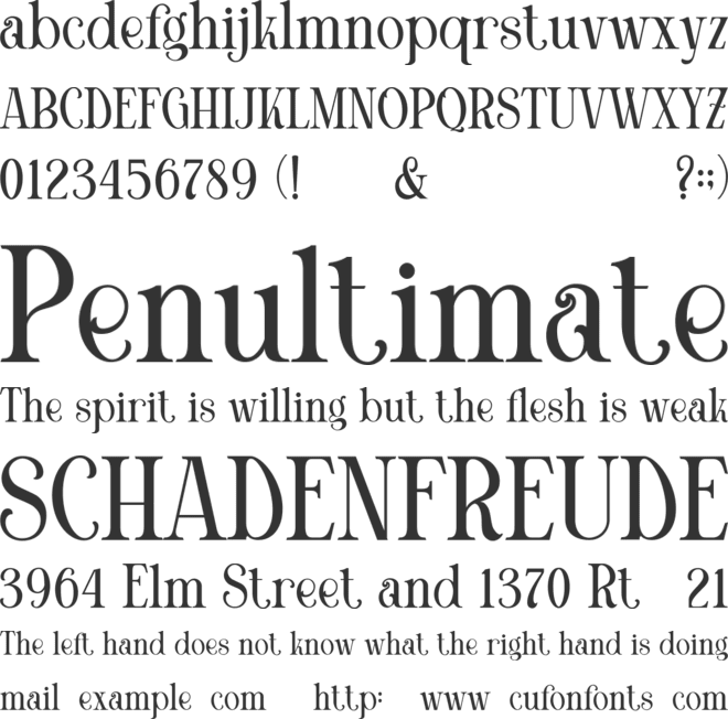 Koolegi font preview