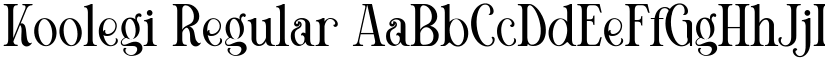 Koolegi Regular font