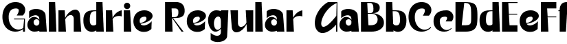Galndrie font download