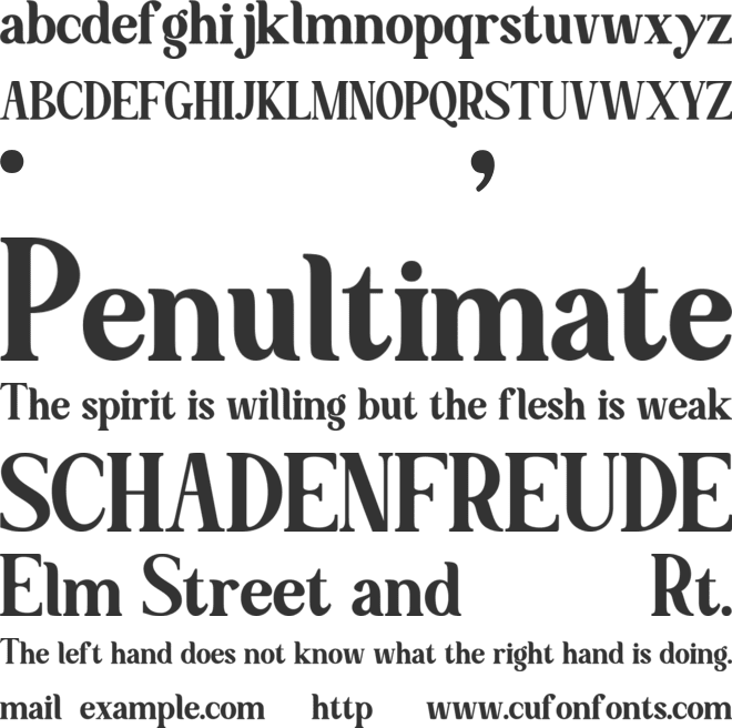 Secret Memories font preview