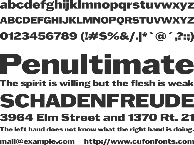 Murs Gothic font preview