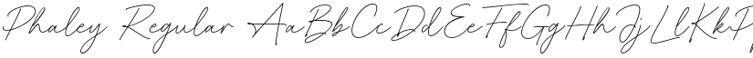 Phaley Regular font