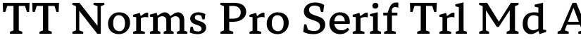 TT Norms Pro Serif Trl Md font