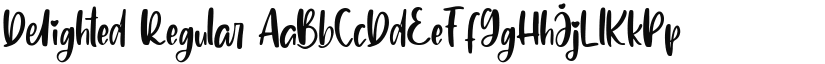 Delighted font download