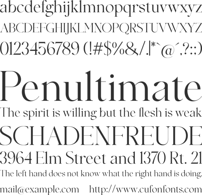 Kimberlie font preview