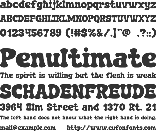 Cactus-Town font preview