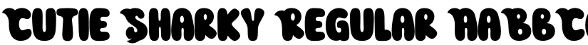 Cutie Sharky Regular font