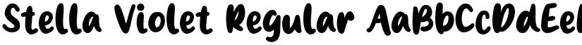 Stella Violet Regular font
