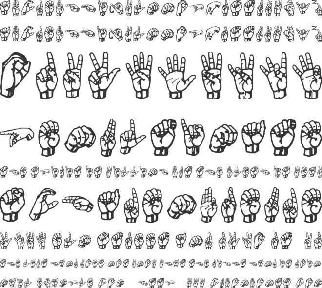 Signfont font preview