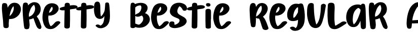 Pretty Bestie Regular font