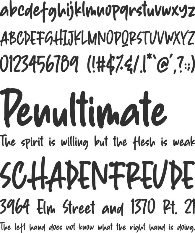 Gold Shine font preview