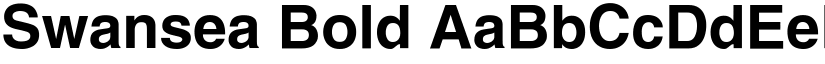 Swansea Bold font