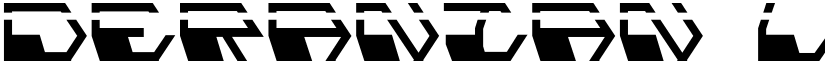 Deranian Laser Regular font
