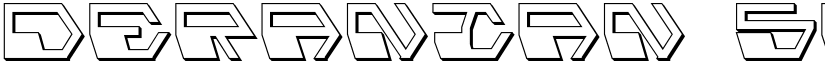 Deranian Shadow Regular font