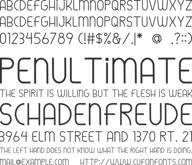 Lilliana font preview