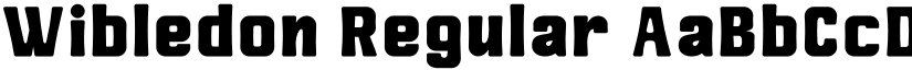 Wibledon Regular font