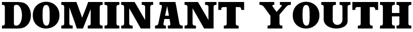 Dominant Youth Regular font