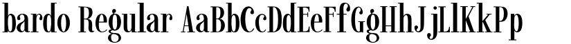 bardo Regular font
