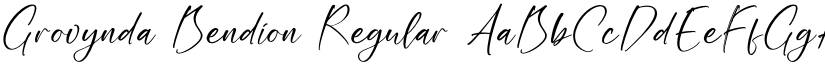 Grovynda Bendion font download