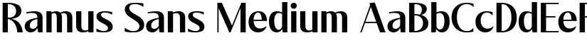 Ramus Sans Medium font