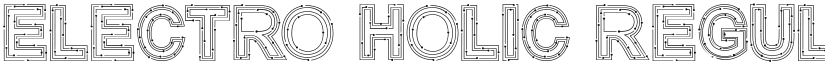 Electro Holic font download