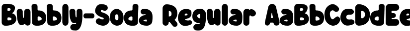 Bubbly-Soda font download