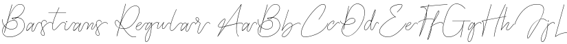 Bastians font download
